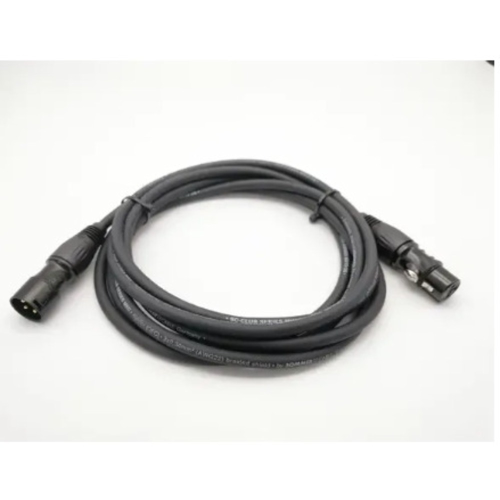 Кабель аудио 1xXLR - 1xXLR ZZcable E4-XLR-M-F-0500-0 5.0m