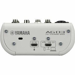Аналоговый микшер Yamaha AG03MK2 White