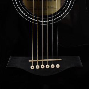 Акустическая гитара QUIK LOK Aurora D7 C BK Gloss