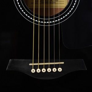 Акустическая гитара QUIK LOK Aurora D7 BK Gloss