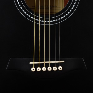 Акустическая гитара QUIK LOK Aurora D7 C BK Satin
