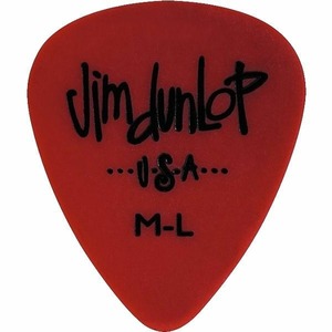 Медиатор DUNLOP 479RML Poly Medium Light 72Pack