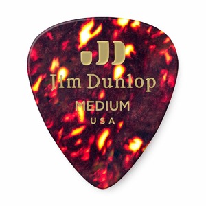 Медиатор DUNLOP 483P05MD Celluloid Shell Medium 12Pack