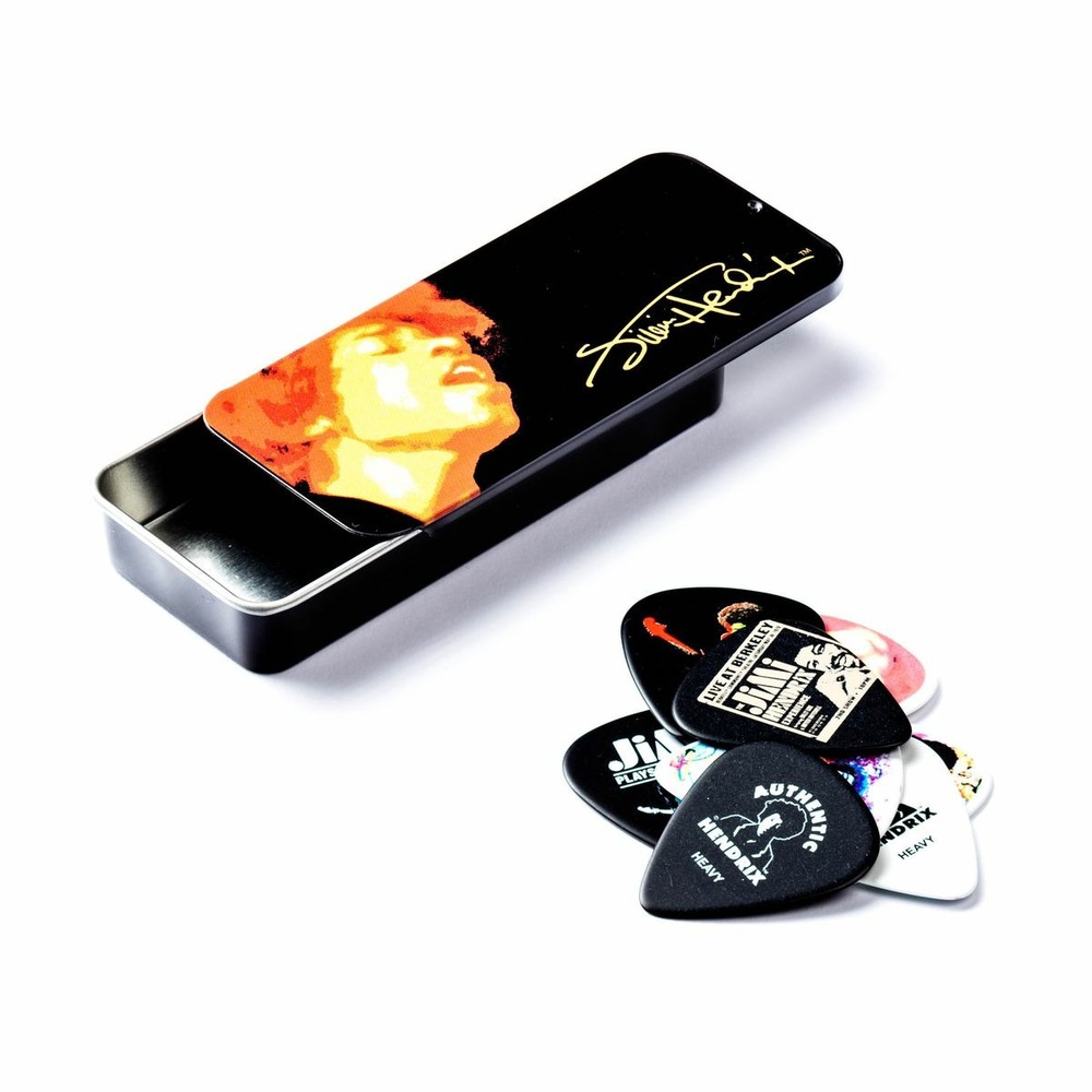 Медиатор DUNLOP JHPT03H Jimi Hendrix Electric Lady Pick Tin