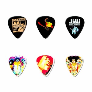 Медиатор DUNLOP JHPT03H Jimi Hendrix Electric Lady Pick Tin