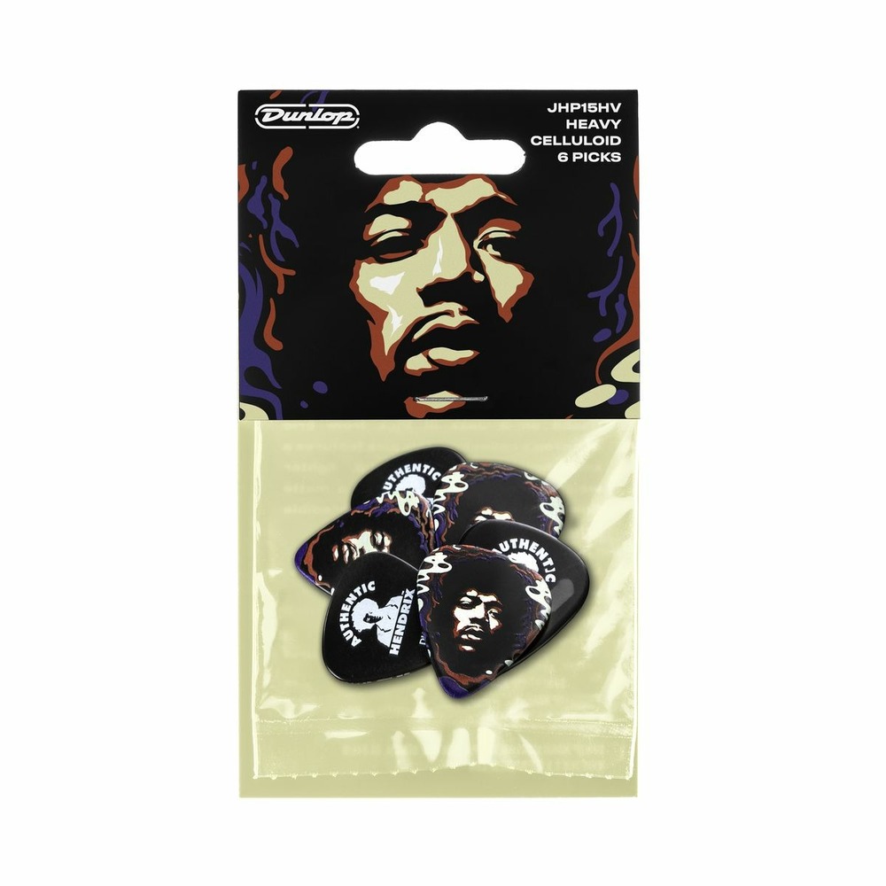 Медиатор DUNLOP JHP15HV Jimi Hendrix Star Haze 6Pack