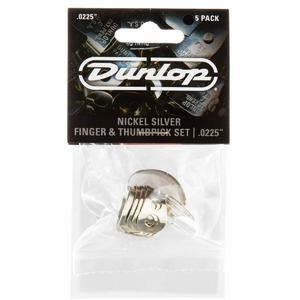 Медиатор DUNLOP 33P0225 Nickel Silver Fingerpick 5Pack