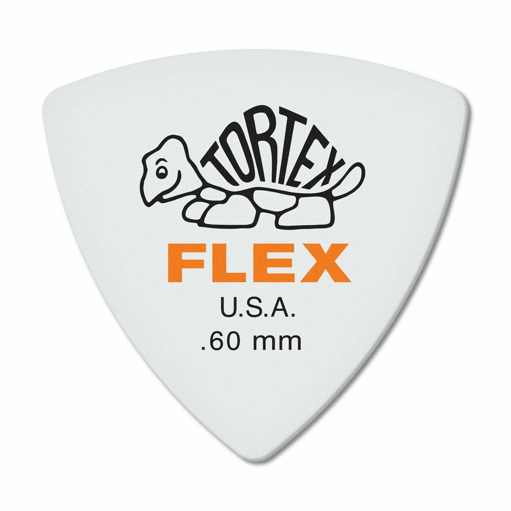 Медиатор DUNLOP 456P060 Tortex Flex Triangle 6Pack