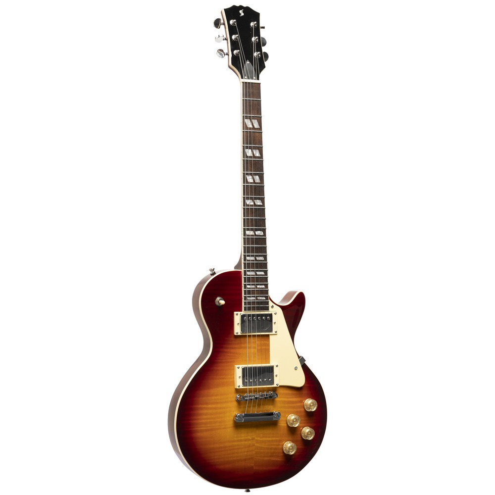 Электрогитара Les Paul Stagg SEL-DLX DC BST