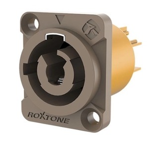 Терминал PowerCON Roxtone RAC3MPI-WP Yellow/Brown