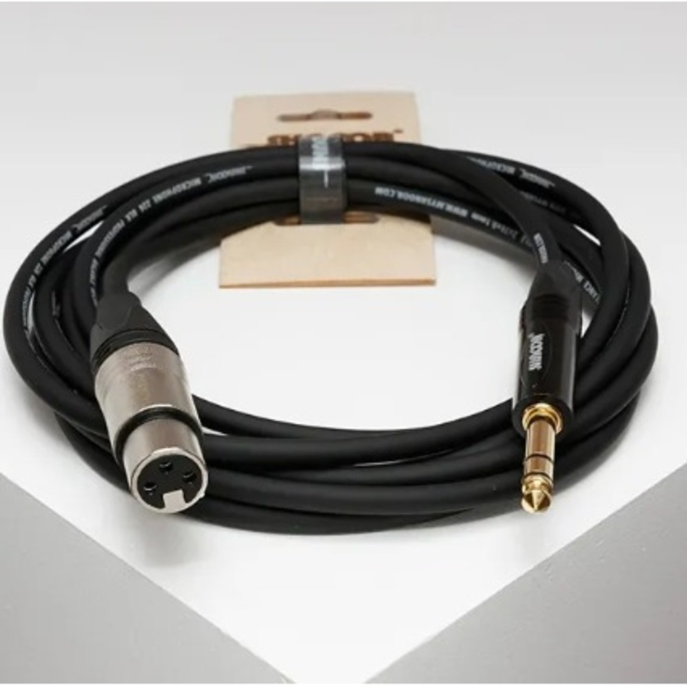 Кабель аудио 1xJack - 1xXLR Shnoor MC226-XFJS-1.5m