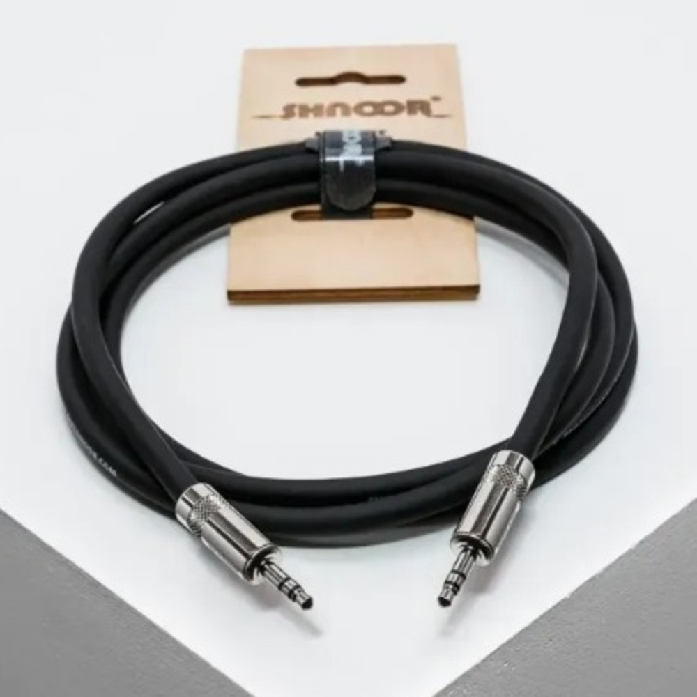 Кабель аудио 1xMini Jack - 1xMini Jack Shnoor MJMJ-S-6.0m