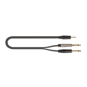 Кабель аудио 1xMini Jack - 2xJack QUIK LOK JUST J352J 3