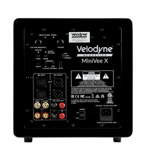 Сабвуфер закрытого типа Velodyne MiniVee X Black