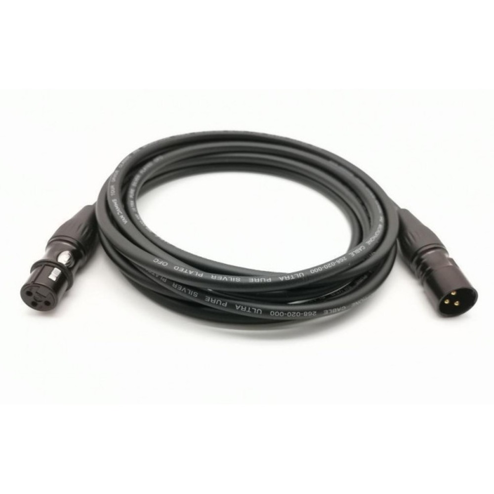 Кабель аудио 1xXLR - 1xXLR ZZcable G1-XLR-M-F-0100-0 1.0m