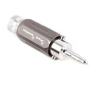 Разъем "Банана" Black Rhodium Banana plug Rhodium plated 4 mm White