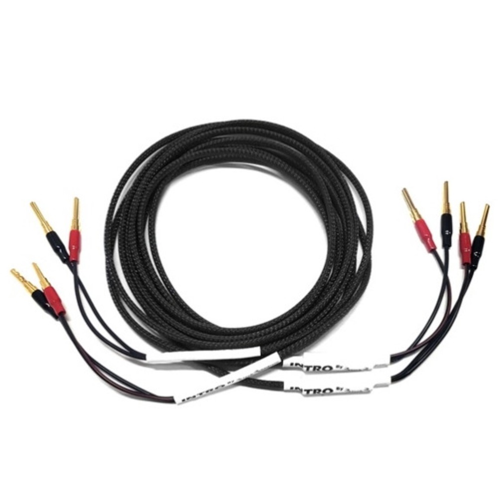 Акустический кабель Single-Wire Banana - Banana Black Rhodium INTRO 3.0 м banan Black