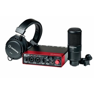 Комплект оборудования для звукозаписи Steinberg UR22C Red Recording Pack