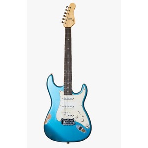 Электрогитара G&L Custom Shop Legacy SSZ RW Nitro Lake Placid Blue