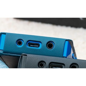 Защитный чехол HIDIZS AP80 PRO-X Leather Case Blue