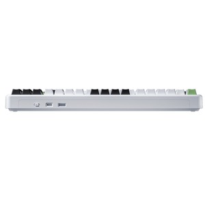 Клавиатура игровая AULA F87 3in1 (BT, 2.4 GHz, Wired) White-Gray-Blue