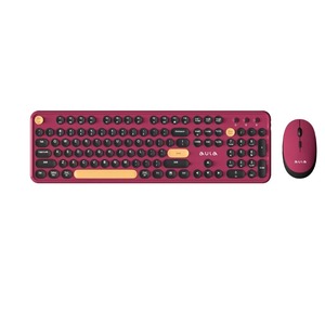 Клавиатура+Мышь игровая AULA AC306 Claret-Black