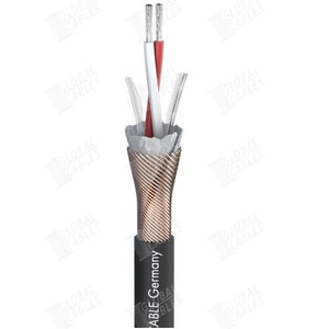 Кабель AES/EBU в нарезку Sommer Cable SC-SEMICOLON 2 AES/EBU PATCH BLK