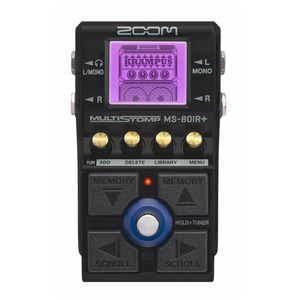 Гитарная педаль эффектов/ примочка Zoom MS-80IR+