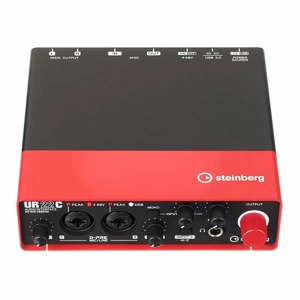 Внешняя звуковая карта с USB Steinberg UR22C Red