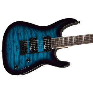 Электрогитара JACKSON JS Series Dinky JS20 DKQ 2PT Transparent Blue Burst