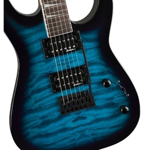 Электрогитара JACKSON JS Series Dinky JS20 DKQ 2PT Transparent Blue Burst