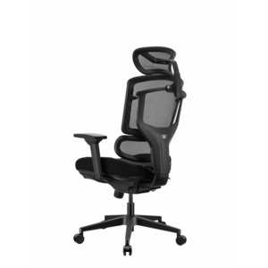 Кресло игровое GT Chair Open Z с поддержкой для ног черный