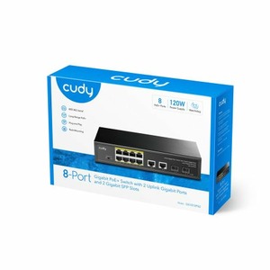 Коммутатор Ethernet Cudy GS1010PS2