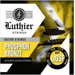 Струны для акустической гитары Luthier LU-9P