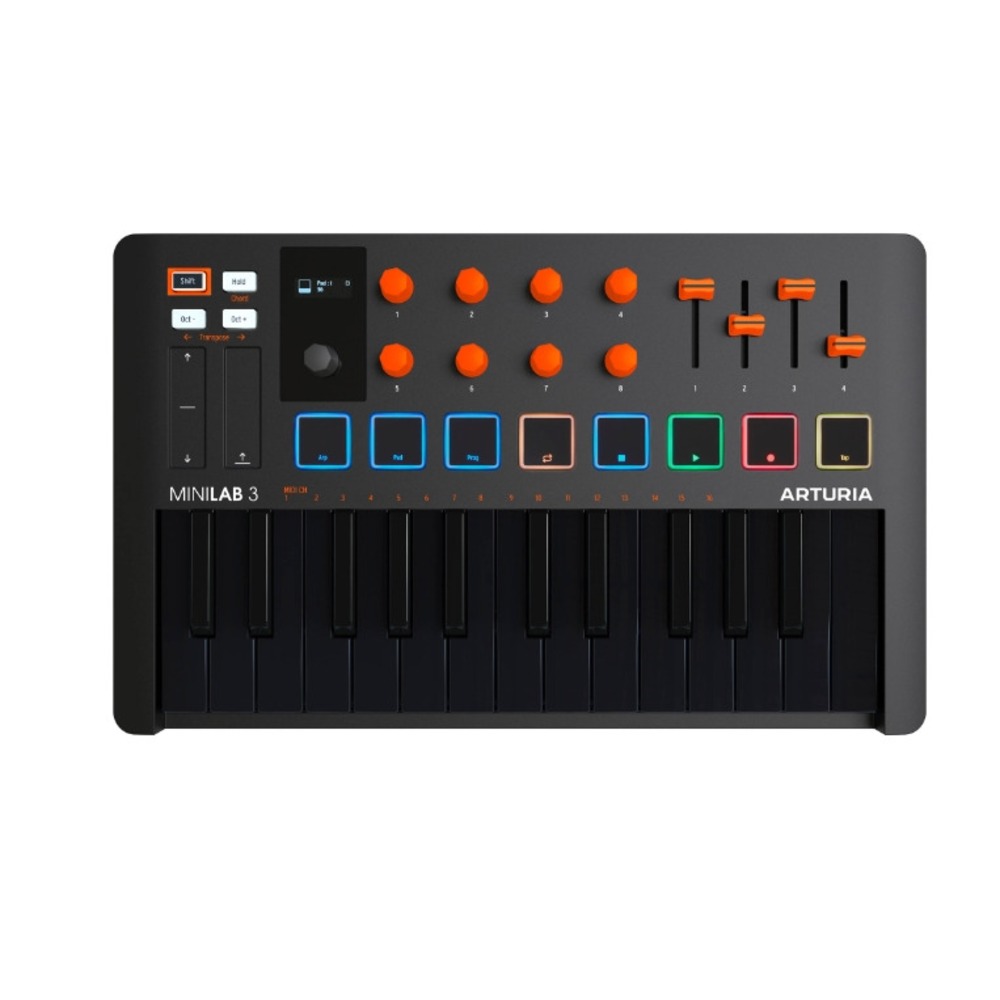 Миди клавиатура Arturia MiniLAB 3 Orange Edition