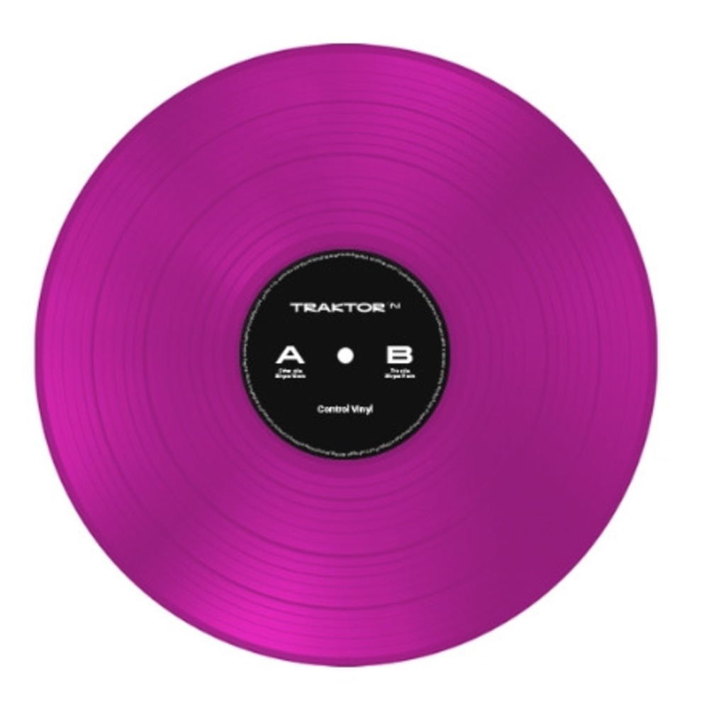 Пластинка Native Instruments Traktor Control Vinyl Neon Pink Transparent