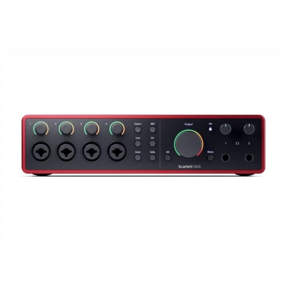 Внешняя звуковая карта с USB FOCUSRITE Scarlett 18i16 4th Gen