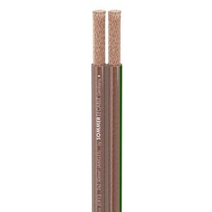 Кабель акустический на катушке Sommer Cable 400-0250 SC-Twincord Transparent 100.0m