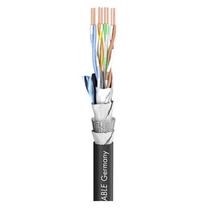 Кабель витая пара Sommer Cable 581-0051 SC-Mercator CAT.5 PUR Black 100.0m