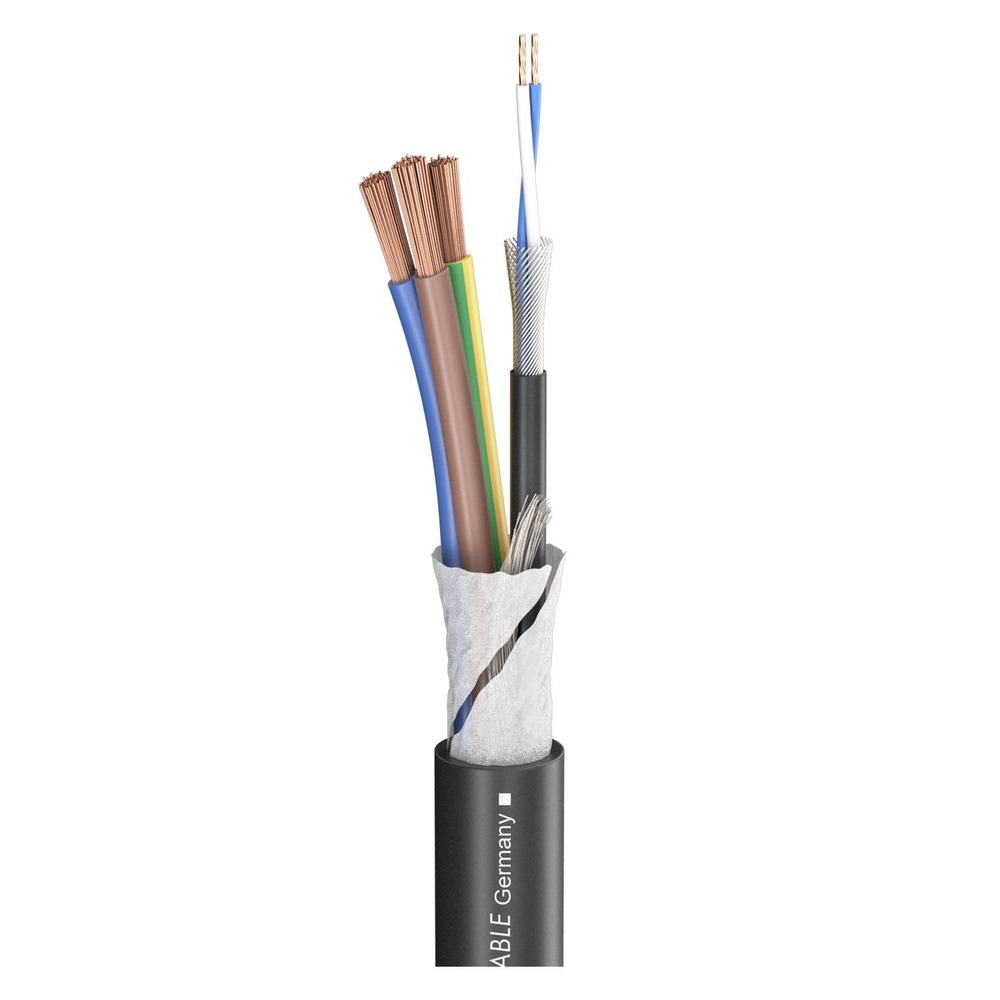 Кабель Мультикор Sommer Cable 502-0051-1 SC-Monolith 1 compact Black 100.0m