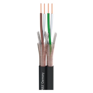 Межблочный аудио кабель Sommer Cable 200-0551 SC-Peacock MKII Black 100.0m