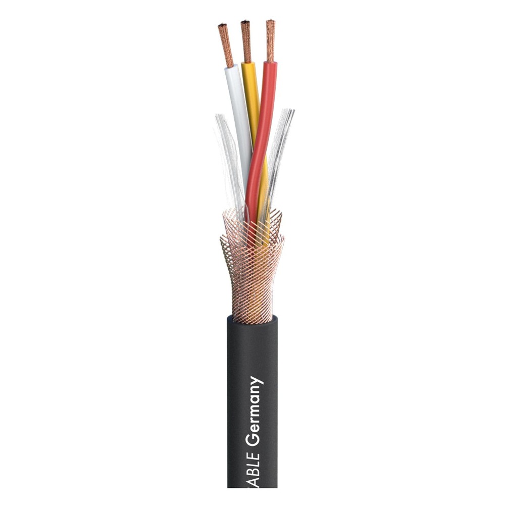 Микрофонный кабель Sommer Cable 200-0601H3 SC-Symbiotic 3 Black 100.0m