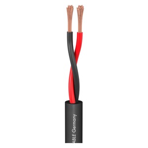 Акустический кабель Sommer Cable 425-0051 Meridian Mobile SP225 Black 100.0m