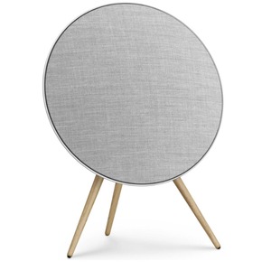 Активная акустика Bang & Olufsen Beosound A9 5.G Natural Aluminium/ oak legs/cover light grey by Kvadrat