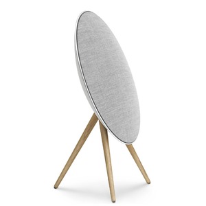 Активная акустика Bang & Olufsen Beosound A9 5.G Natural Aluminium/ oak legs/cover light grey by Kvadrat