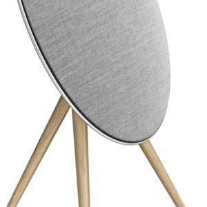 Активная акустика Bang & Olufsen Beosound A9 5.G Natural Aluminium/ oak legs/cover light grey by Kvadrat