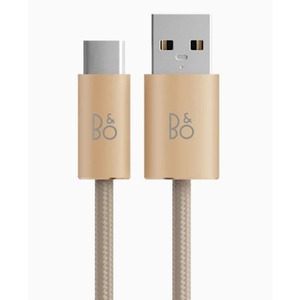 Кабель USB 3.1 Тип C - USB 2.0 Тип A Bang & Olufsen Fabric charging cable Gold Tone