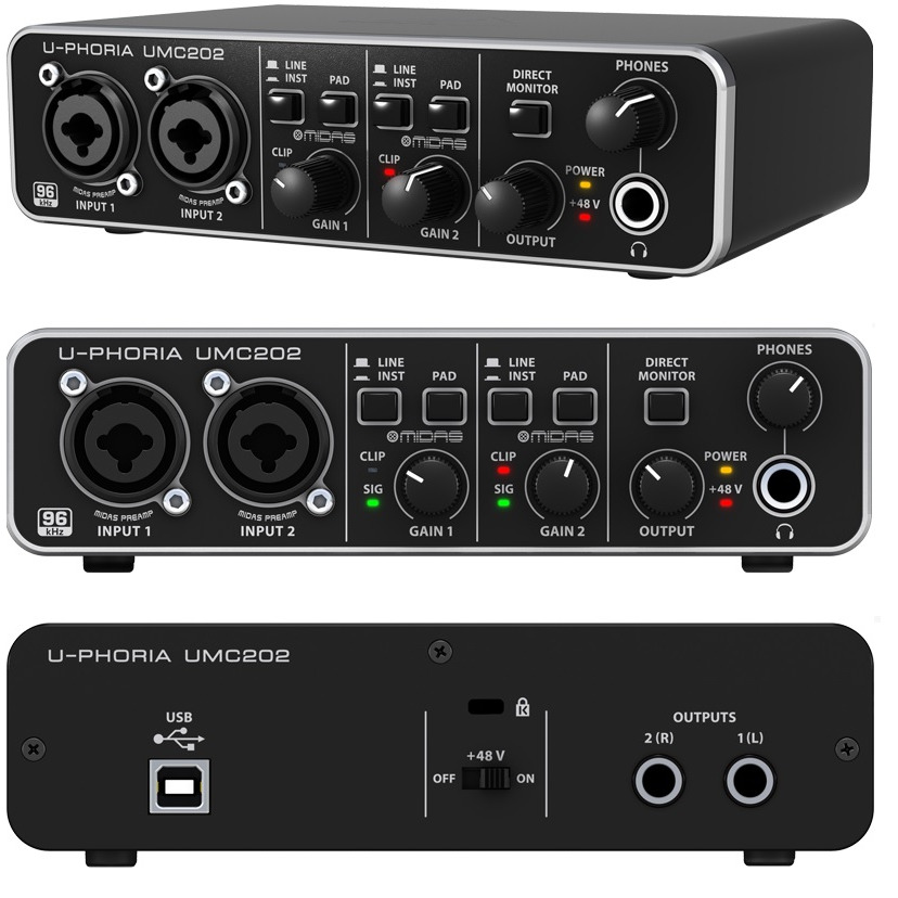 Звуковая карта u phoria. Behringer umc202hd. Behringer u-Phoria umc202hd. Behringer umc2. Звуковая карта Behringer umc202hd.