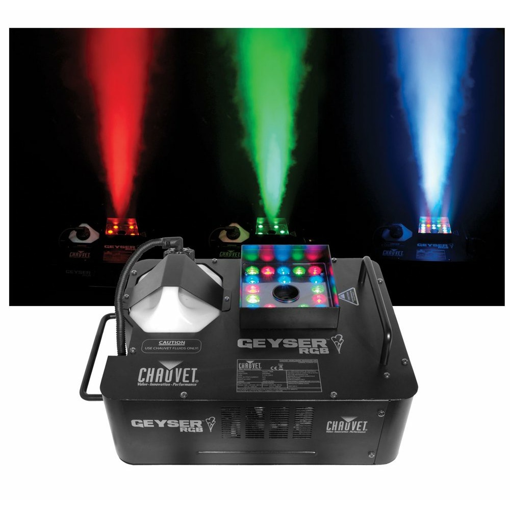 Rgb generator. Chauvet-DJ Geyser p6. Дымовая машина RGB. Вертикальная дым машина с подсветкой. RGB дым.