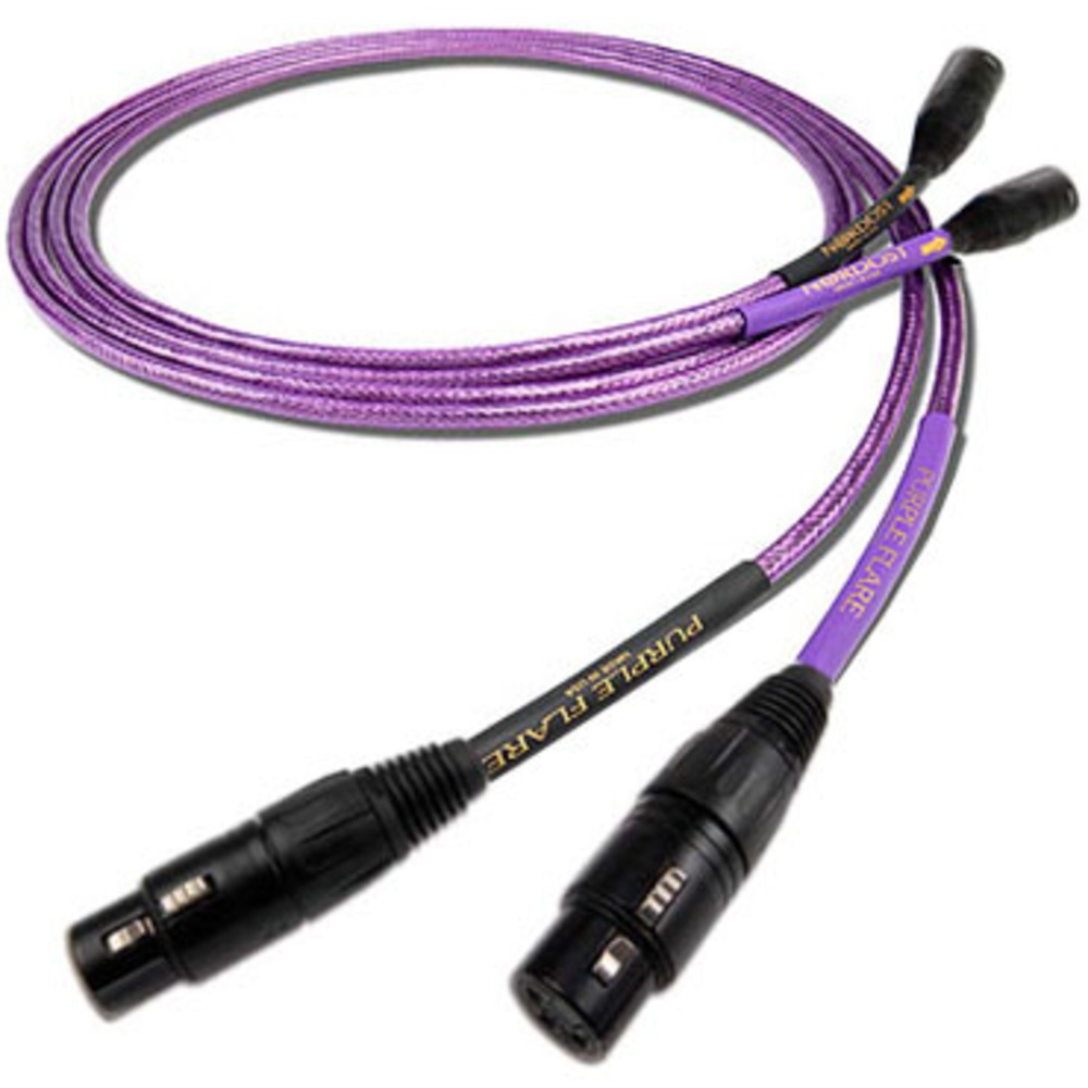 Кабель аудио 2xXLR - 2xXLR Nordost Purple Flare (Leif Series) XLR 1.5m